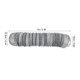 1m Aluminum Foil Flexible Ducting Exhaust Hose Kitchen Ventilation Insulation Noise Reduction
