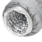 1m Aluminum Foil Flexible Ducting Exhaust Hose Kitchen Ventilation Insulation Noise Reduction