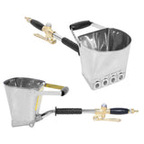 Aluminum Cement Mortar Sprayer Interior Exterior Spraying Painting Funnel for House Decoration
