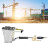 Aluminum Cement Mortar Sprayer Interior Exterior Spraying Painting Funnel for House Decoration