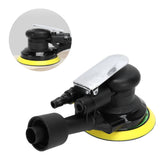Pneumatic Grinder 5in Suction Type Furniture Polishing Machine Air Sander Home Improvement