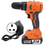 Brushless Rechargeable Drill with MT Interface Dual Speed Small Hand Electric Drill 100‑240VUK Plug In Australia - Darrahopens