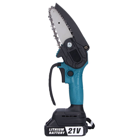 Charging Chainsaw Brushless Motor Cutting Trees Household Pruning 4 Inch Electric Saw MT Battery Interface In Australia - Darrahopens