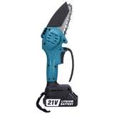 Charging Chainsaw Brushless Motor Cutting Trees Household Pruning 4 Inch Electric Saw MT Battery Interface