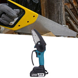 Charging Chainsaw Brushless Motor Cutting Trees Household Pruning 4 Inch Electric Saw MT Battery Interface