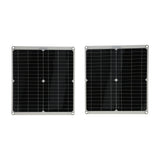 2Pcs 20V 25W Solar Panel 30A Solar Charge Controller Cable Set Photovoltaic System Kit In Australia - Darrahopens