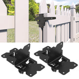 Garden Gate Hinge Bolt Kit Carbon Steel American Style Fence Gate Door Latch Hardwares