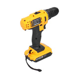 21V Lithium Cordless Electric Drill MultiFunction Drill Driver Rechargeable Electric Screwdriver