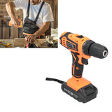 Double Speed Handheld Lithium Electric Drill Multifunction Rechargeable Electric Screwdriver Power Tool
