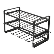 Drill Organizer Black Drill Holder 150lb Load Bearing Wall Mount Tool Rack with Full Accessories for Garage Workshop In Australia - Darrahopens
