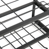 Drill Organizer Black Drill Holder 150lb Load Bearing Wall Mount Tool Rack with Full Accessories for Garage Workshop