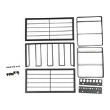 Drill Organizer Black Drill Holder 150lb Load Bearing Wall Mount Tool Rack with Full Accessories for Garage Workshop
