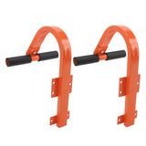 2Pack Ladder Stabilizer Roof Hook with Wheels Steel Strong Grip Easy Install Portable Ladder Attachment for Roof Ridge