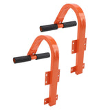 2Pack Ladder Stabilizer Roof Hook with Wheels Steel Strong Grip Easy Install Portable Ladder Attachment for Roof Ridge
