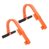 2Pack Ladder Stabilizer Roof Hook with Wheels Steel Strong Grip Easy Install Portable Ladder Attachment for Roof Ridge