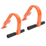 2Pack Ladder Stabilizer Roof Hook with Wheels Steel Strong Grip Easy Install Portable Ladder Attachment for Roof Ridge
