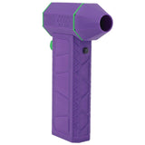 Jet Dry Mini Blower Powerful 110000 RPM Speed Portable Hand Held Turbo Powered Blower Versatile Cordless Air Blower Purple