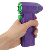 Jet Dry Mini Blower Powerful 110000 RPM Speed Portable Hand Held Turbo Powered Blower Versatile Cordless Air Blower Purple