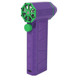 Jet Dry Mini Blower Powerful 110000 RPM Speed Portable Hand Held Turbo Powered Blower Versatile Cordless Air Blower Purple
