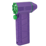 Jet Dry Mini Blower Powerful 110000 RPM Speed Portable Hand Held Turbo Powered Blower Versatile Cordless Air Blower Purple