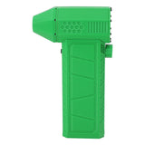 Jet Dry Mini Blower Powerful 110000 RPM Speed Portable Hand Held Turbo Powered Blower Versatile Cordless Air Blower Green