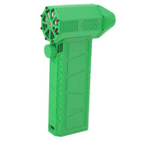 Jet Dry Mini Blower Powerful 110000 RPM Speed Portable Hand Held Turbo Powered Blower Versatile Cordless Air Blower Green