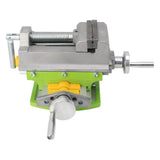 3 Inch Drill Press Vise 2 Way Movement Aluminum Alloy Cross Sliding Flat Vise for Bench Drilling Variable Milling In Australia - Darrahopens