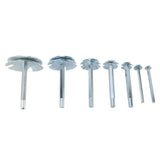 PVC Socket Saver Plumbing Fitting Saver Bit Socket Saver PVC Fitting Socket Saver Set Save Time Effort High Speed Steel 7PCS