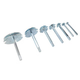 PVC Socket Saver Plumbing Fitting Saver Bit Socket Saver PVC Fitting Socket Saver Set Save Time Effort High Speed Steel 7PCS