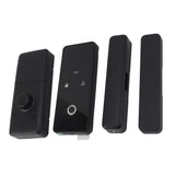 Smart Lock Reversible Opening Right Fingerprint Electronic Lock for Tuya Drill Free Auto Lock Built in Doorbell Voice Prompt Anti Prying Alarm