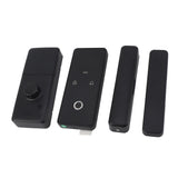 Smart Lock Reversible Opening Right Fingerprint Electronic Lock for Tuya Drill Free Auto Lock Built in Doorbell Voice Prompt Anti Prying Alarm