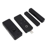 Smart Lock Reversible Opening Right Fingerprint Electronic Lock for Tuya Drill Free Auto Lock Built in Doorbell Voice Prompt Anti Prying Alarm