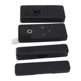 Smart Lock Reversible Opening Right Fingerprint Electronic Lock for Tuya Drill Free Auto Lock Built in Doorbell Voice Prompt Anti Prying Alarm