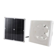 Solar Fan 12W 12V DC Monocrystalline Solar Panel Powered Exhaust Fan for Outdoor Greenhouse In Australia - Darrahopens