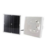 Solar Fan 12W 12V DC Monocrystalline Solar Panel Powered Exhaust Fan for Outdoor Greenhouse In Australia - Darrahopens