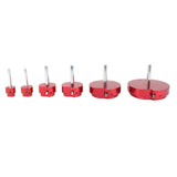 PVC Pipe Reamer Tool for PPRK6 Plastic Pipe Fitting Reamer 6 Piece Kit Fit Into Standard 1/2 Inch Drills