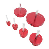 PVC Pipe Reamer Tool for PPRK6 Plastic Pipe Fitting Reamer 6 Piece Kit Fit Into Standard 1/2 Inch Drills