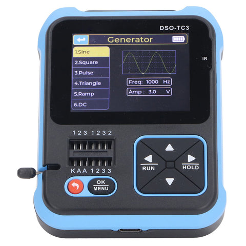 3 in 1 Handheld Digital Oscilloscope ABS Portable DSO TC3 LCR Meter Transistor Tester for Maintenance In Australia - Darrahopens