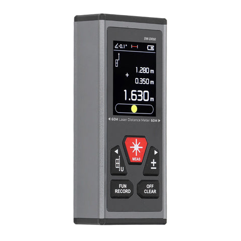 Dual Laser Distance Meter USB Rechargeable High Accuracy Multifunction Digital Laser Measurement Tool Measuring Device SW‑DR60 In Australia - Darrahopens