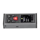 Dual Laser Distance Meter USB Rechargeable High Accuracy Multifunction Digital Laser Measurement Tool Measuring Device SW‑DR60