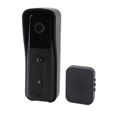 Smart Video Doorbell Professional 1080P Camera PIR Motion Detection Voice Call Support Indoor Linkage WiFi Video Doorbell Black