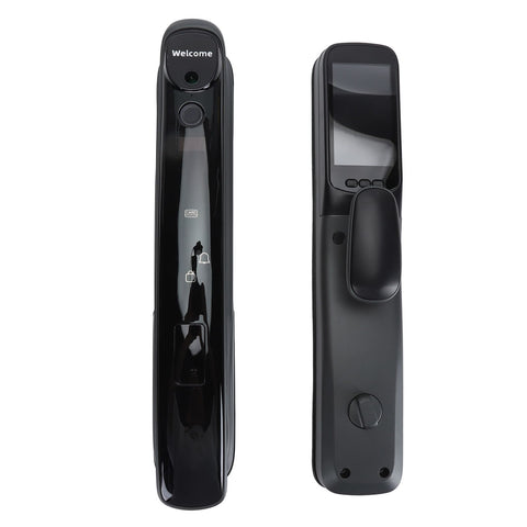 Door Smart Lock 8 Ways to Unlock Fingerprint Password Card NFC Key Virtual Password Temporary Password App Unlock Door Entry Lock In Australia - Darrahopens