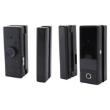 Glass Door Smart Lock Fingerprint Password Card Swiping WiFi Electronic Entry Lock with Key for Wooden Sliding Door