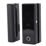 Glass Door Smart Lock Fingerprint Password Card Swiping WiFi Electronic Entry Lock with Key for Wooden Sliding Door