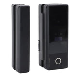 Glass Door Smart Lock Fingerprint Password Card Swiping WiFi Electronic Entry Lock with Key for Wooden Sliding Door