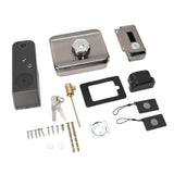 Smart Lock Professional Old Fashioned Security Door Stainless Steel Waterproof Electronic Fingerprint Combination Lock for Indoor Outdoor