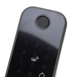 Door Smart Lock Keyless Entry Lock Fingerprint Password Card and Key Unlock IP66 Waterproof Smart Entry Lock for Outdoor Courtyard