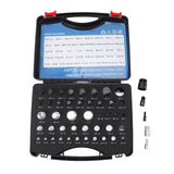 44pcs Nut and Bolt Thread Checker Inch Metric Nut and Bolt Gauges with Case for Size Check On Tricky Narrow Area Black and Silver In Australia - Darrahopens