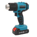 Handheld Hot Air Machine Professional Cordless Lithium Battery Hot Air Machine with 3 Nozzles for Crafts Shrink PVC Resin Decorating