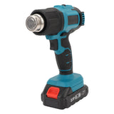 Handheld Hot Air Machine Professional Cordless Lithium Battery Hot Air Machine with 3 Nozzles for Crafts Shrink PVC Resin Decorating